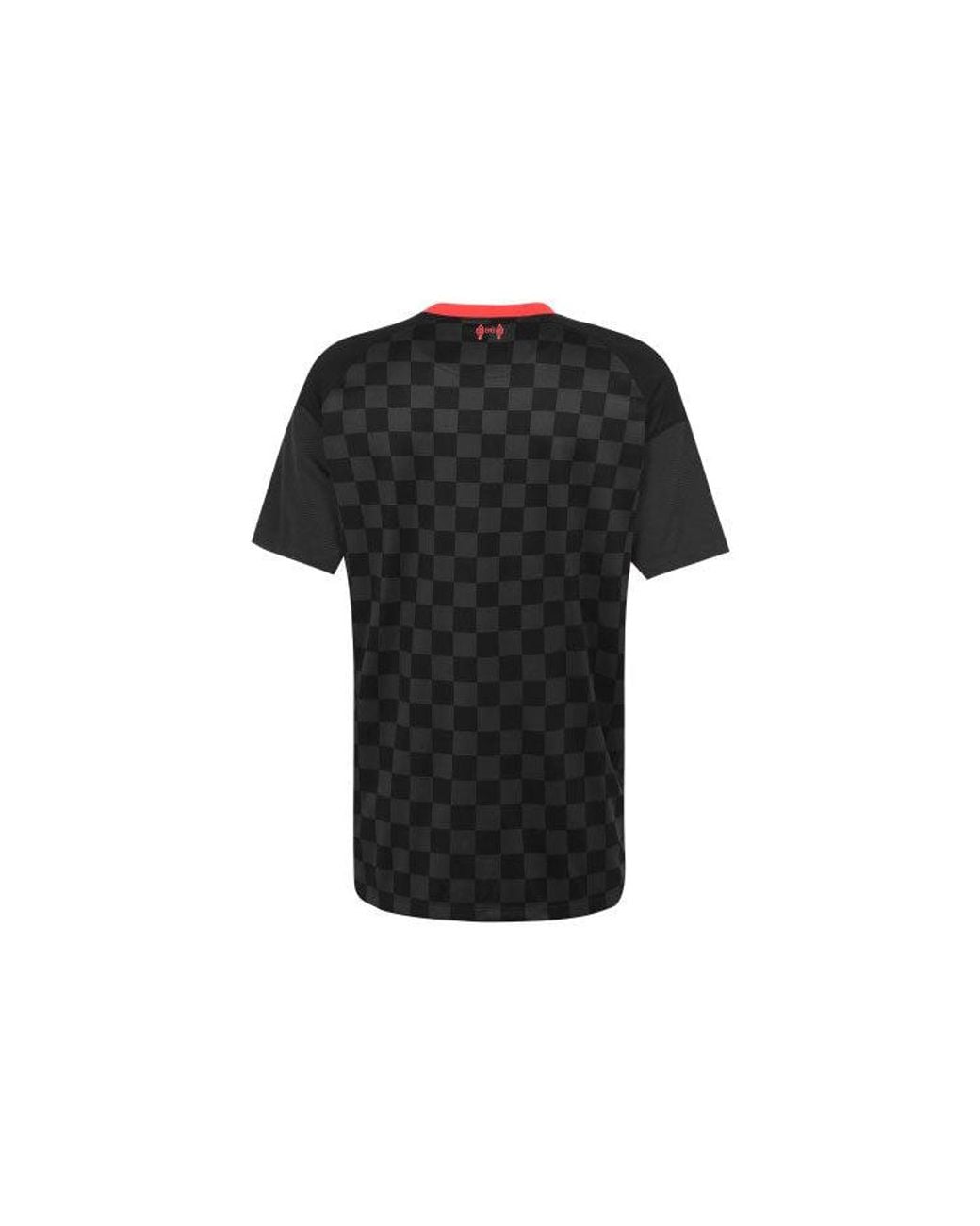 Nike Black Soccer/Football Sports Jersey Sw Fan Edition Liverpool Coal for men