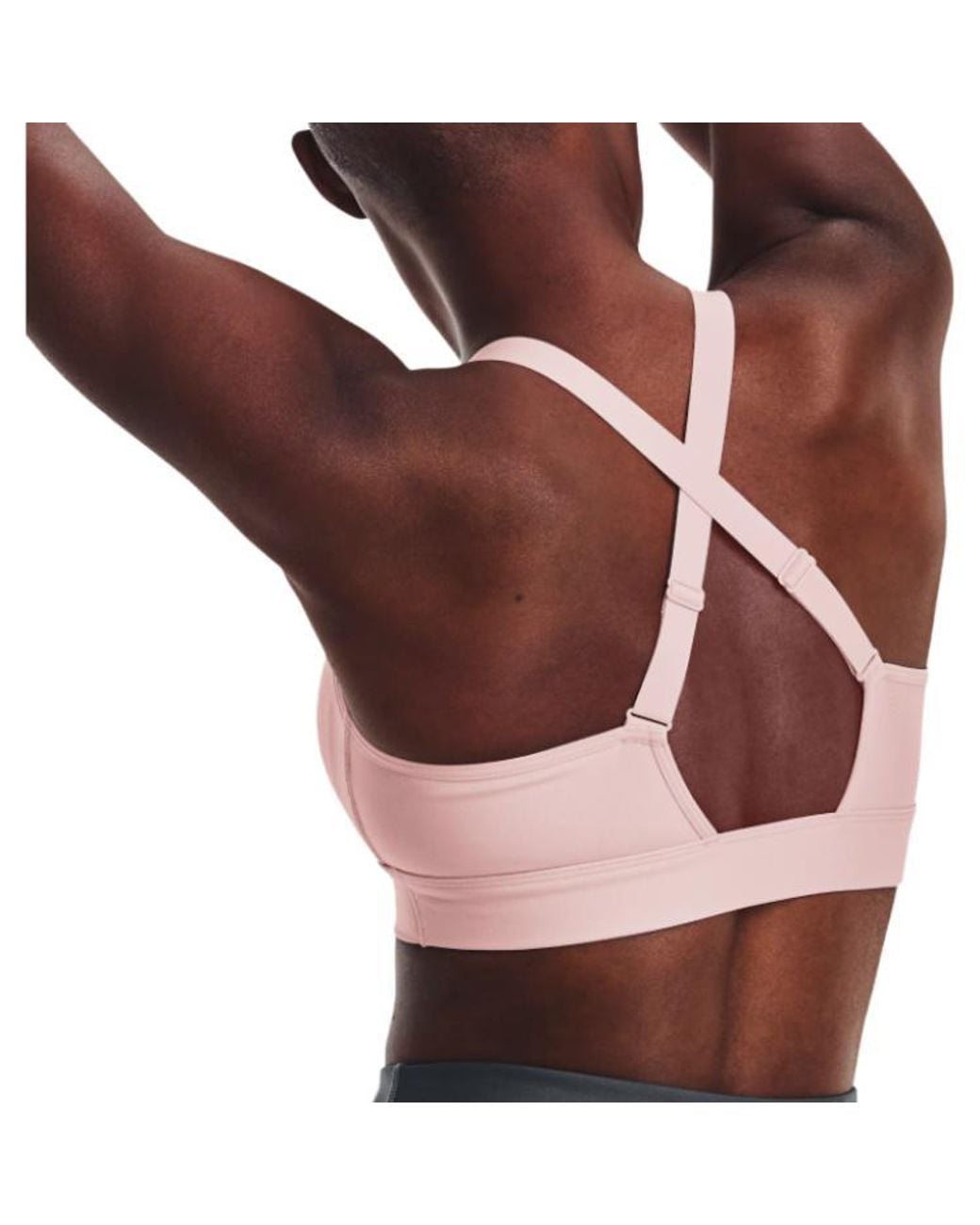 Under Armour Pink (Wmns) Continuum Mid Sports Bra 'Light'