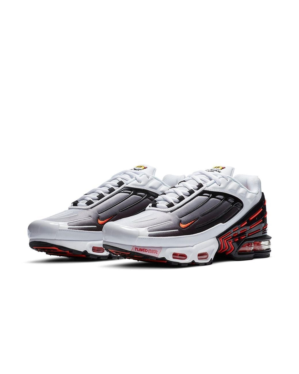 Nike White Air Max Plus 3 Team' for men