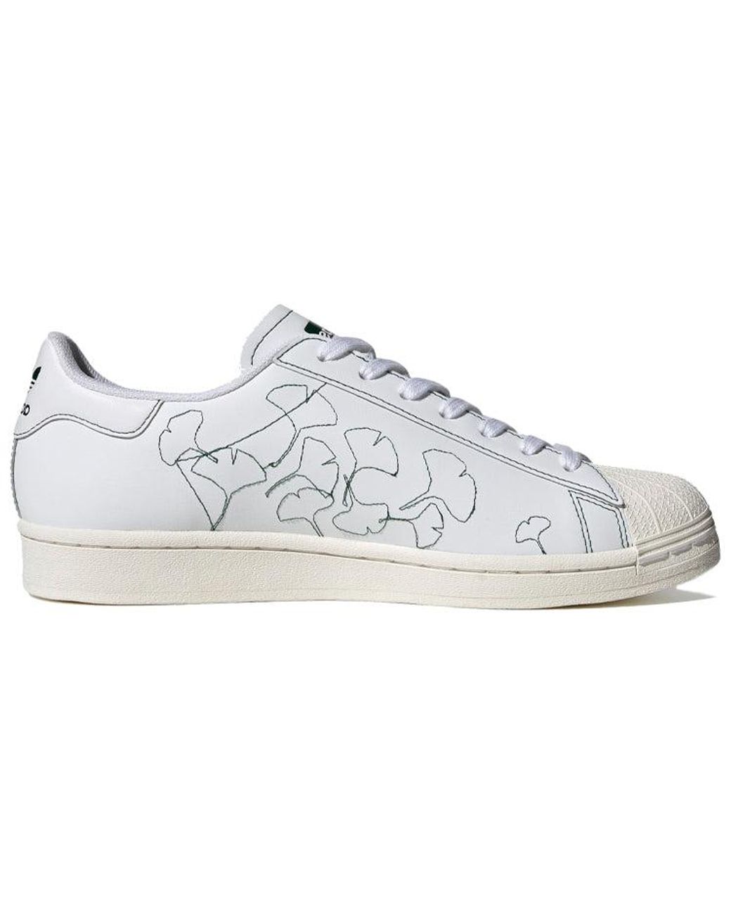 Adidas White Superstar Pure 'Embroidered Katakana for men
