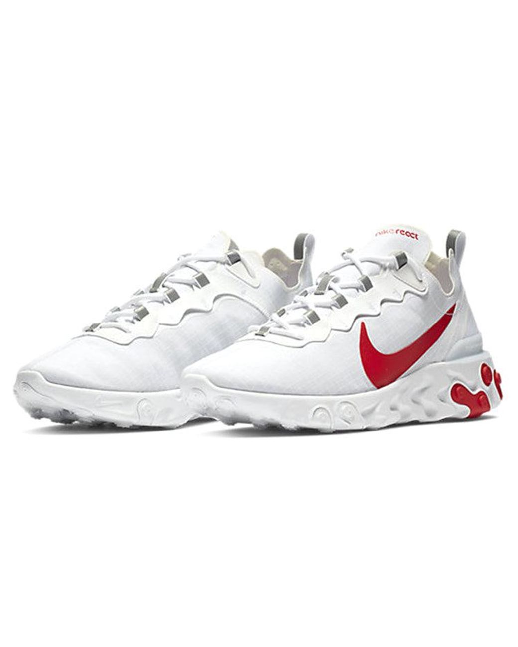 Nike White React Element 55 University' for men