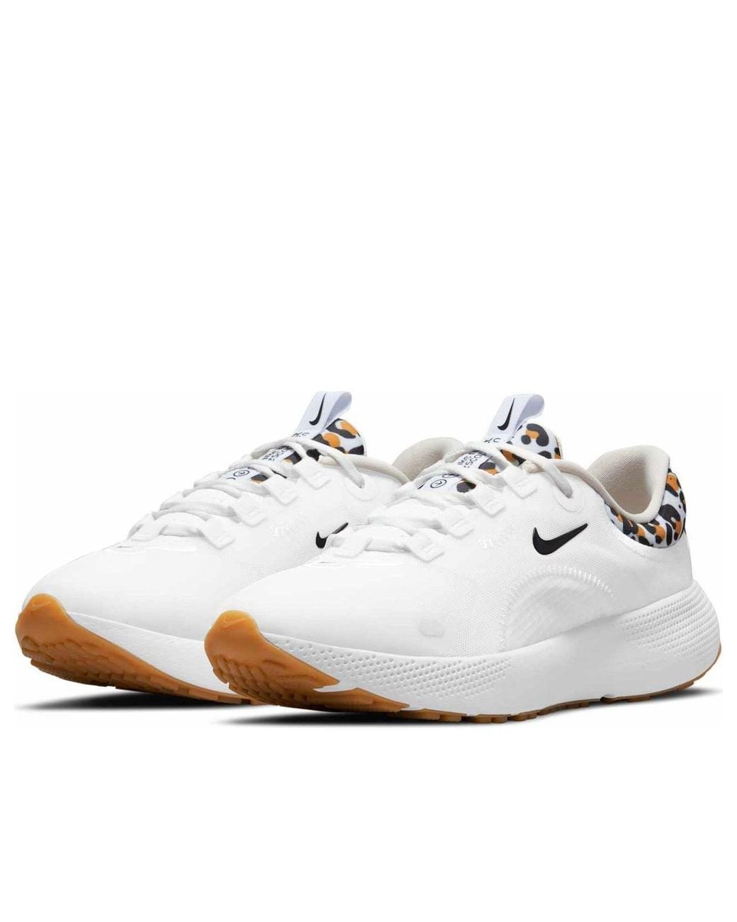 Nike White (Wmns) React Escape Run Leopard'