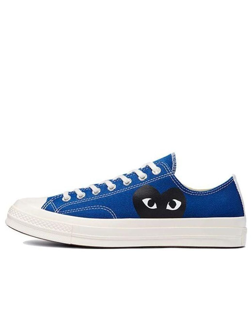 Converse Blue X Comme Des Garcons Play Chuck 70 Low Quartz' for men