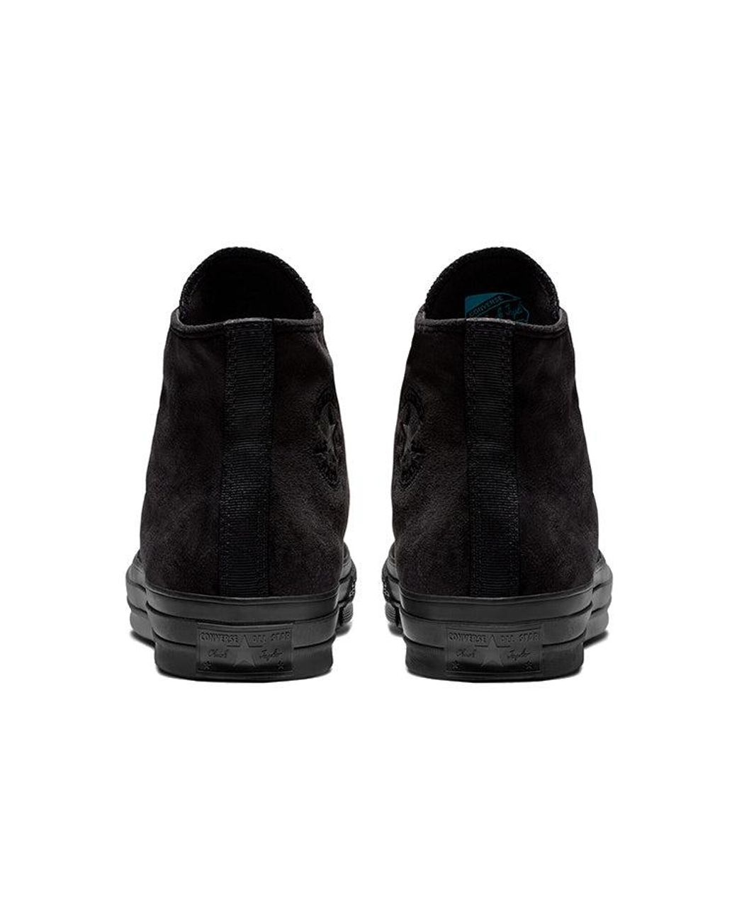 Converse Black Chuck 70 High Velvet 'Triple' for men