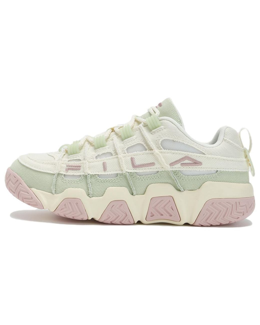 Fila White (Wmns) Barricade Basketball Shoes