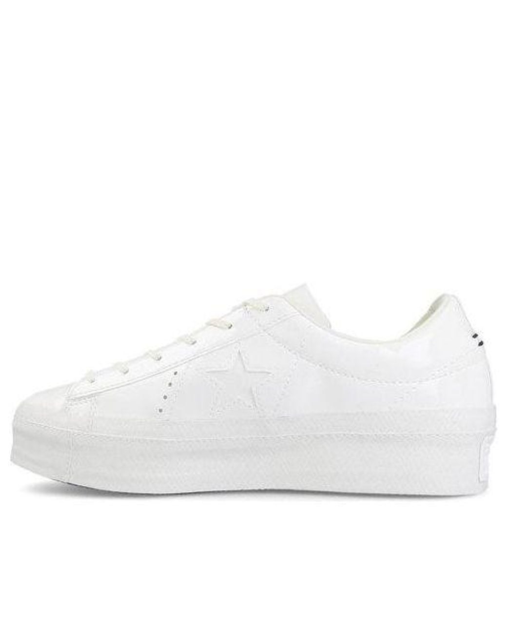 Converse White (Wmns) One Star Platform Low 'Vintage'