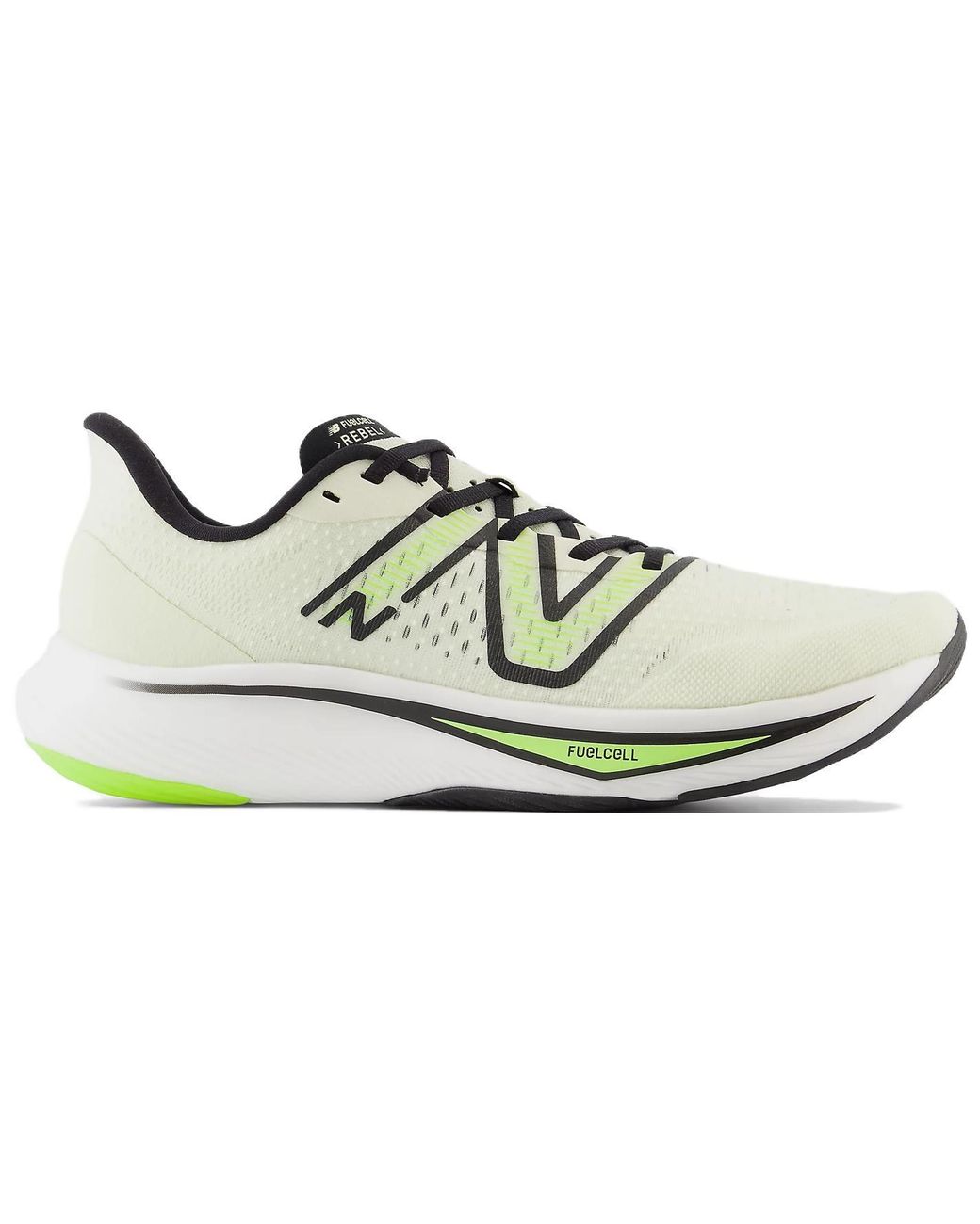New Balance White Fuelcell Rebel V3 'Pistachio Butter' Mfcxct3 for men