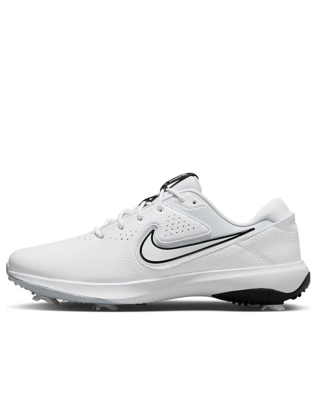 Nike White Victory Pro 3 Wide Golf Shoes for men