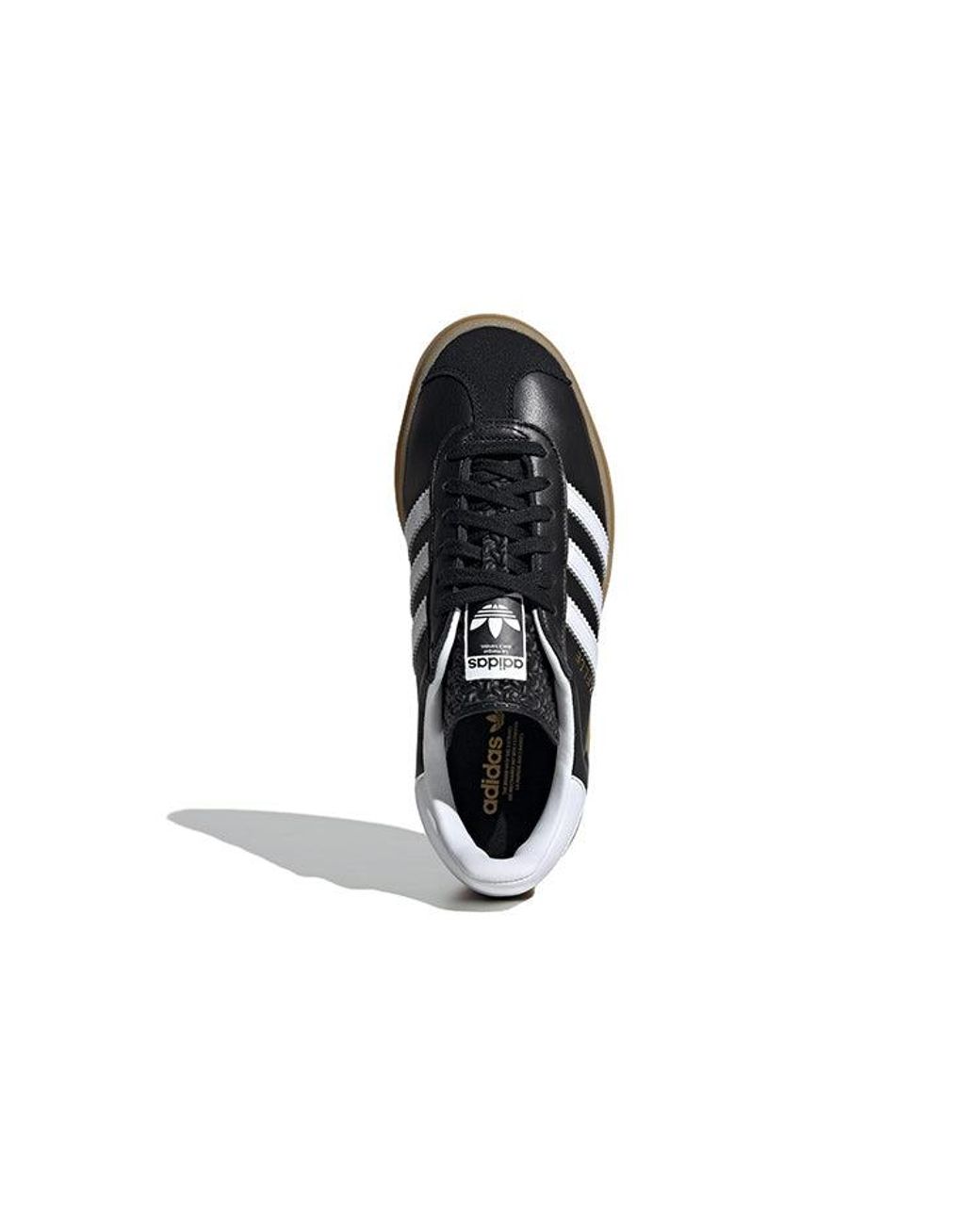 Adidas Blue (Wmns) Gazelle Shoes Gum'