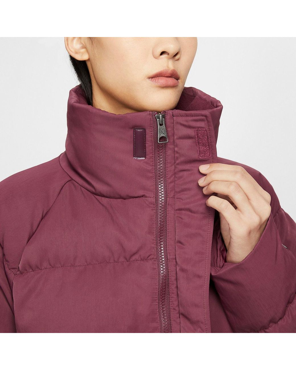 Nike Purple (Wmns) Windproof Warm Cotton Jacket
