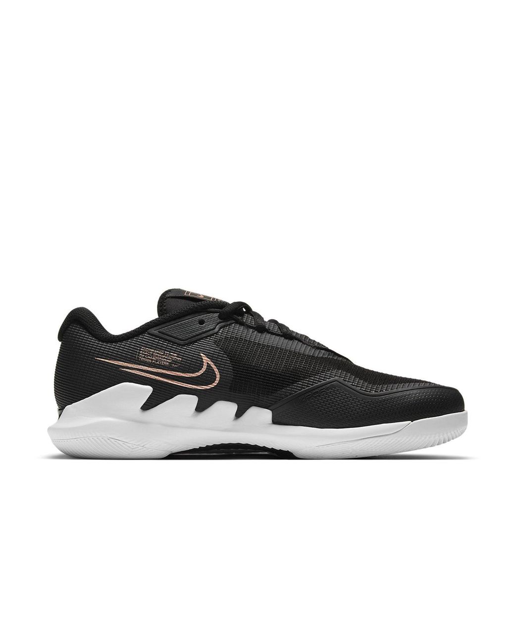 Nike Black (Wmns) Court Air Zoom Vapor Pro Metallic Bronze'