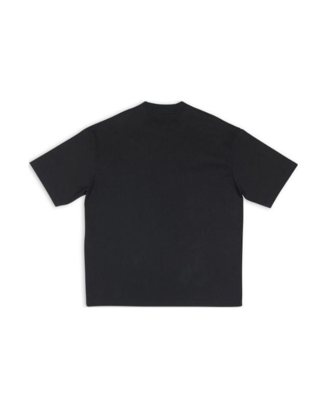 Balenciaga Black Qixi Crest T-Shirt Medium Fit for men