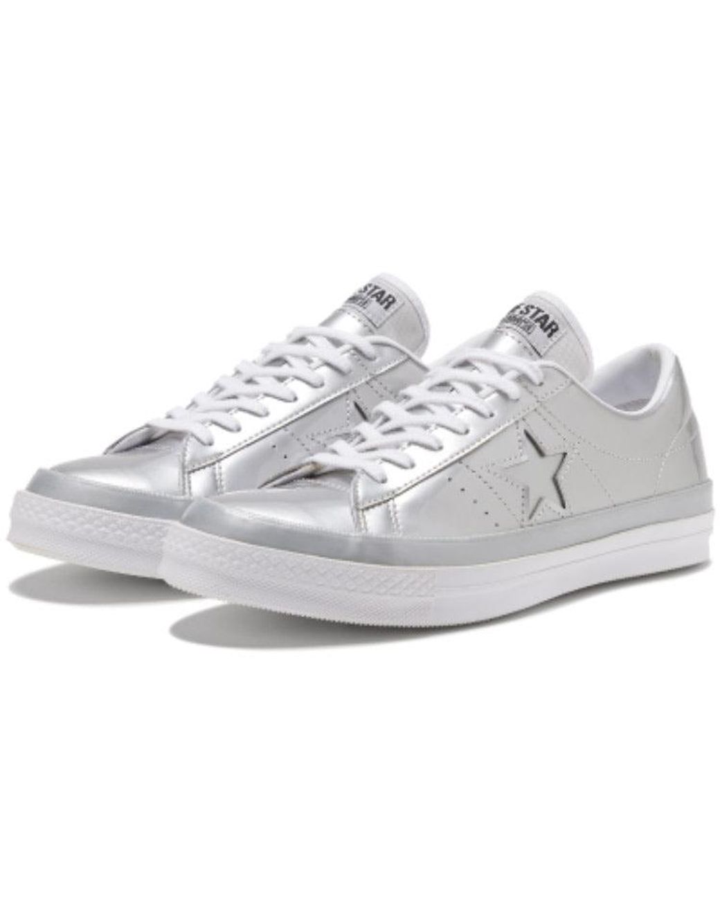 Converse White One Star Low for men
