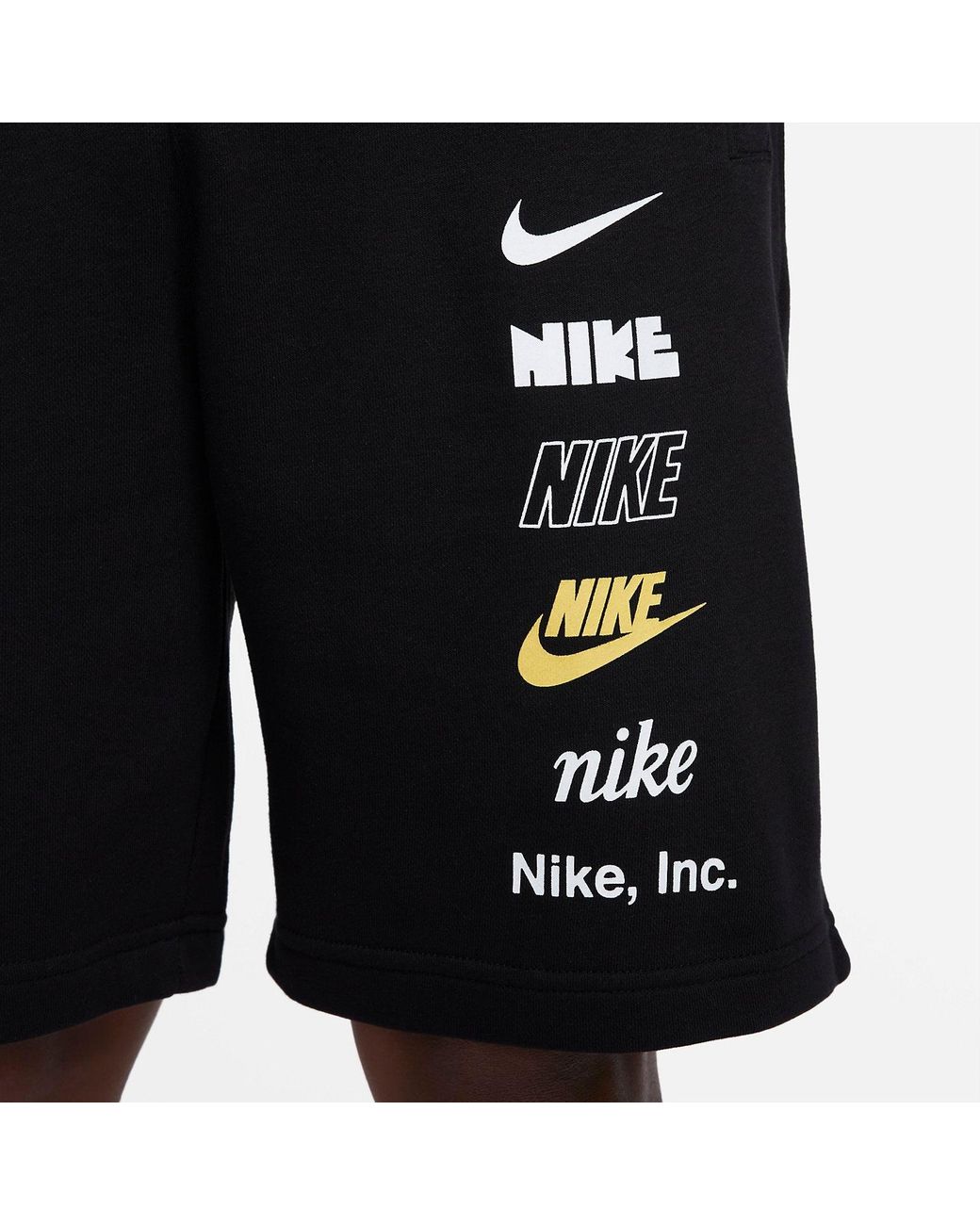 Nike Black Club+ French Terry Shorts for men