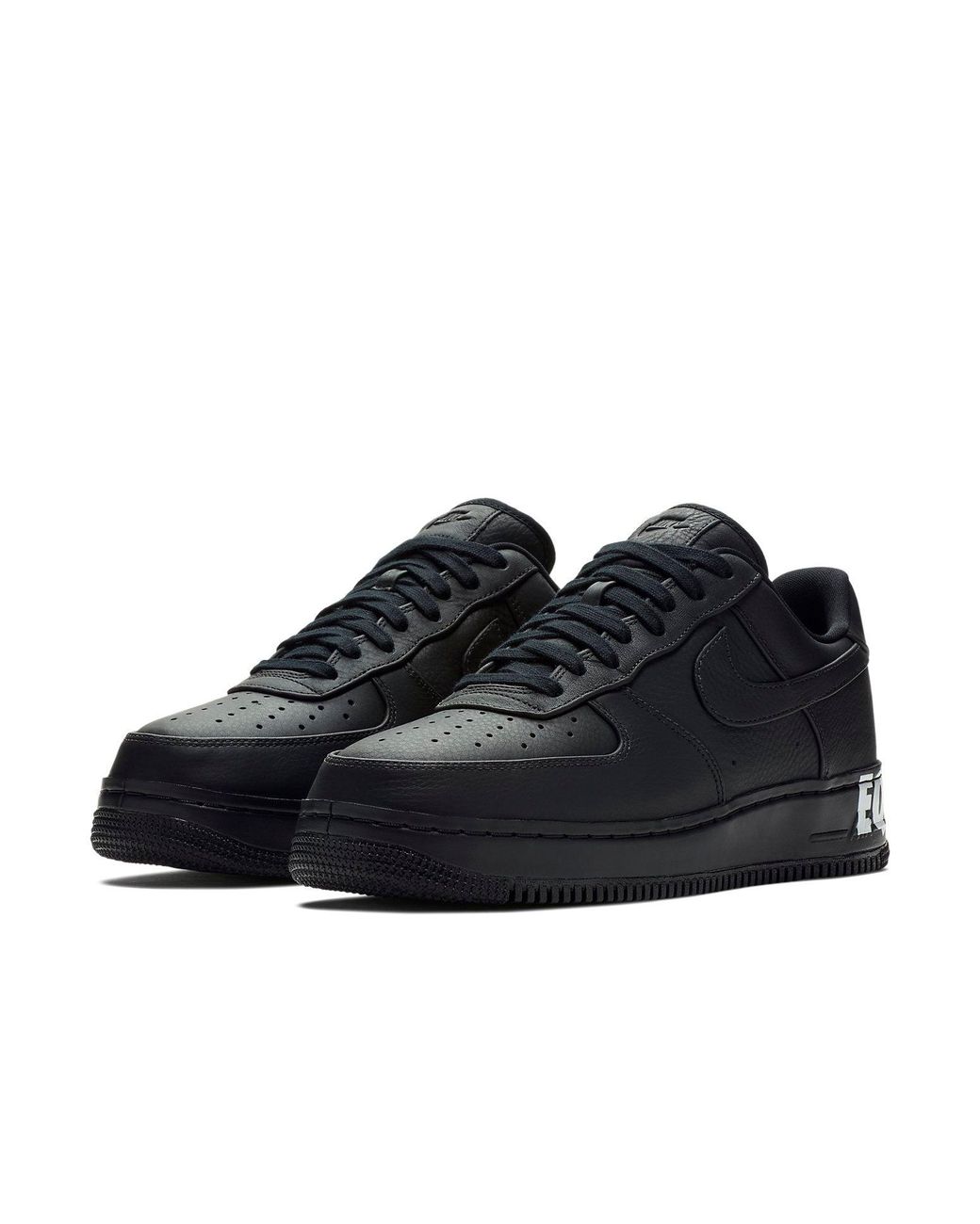 Nike Black Air Force 1 Low Cmft Bhm 'Equality' for men