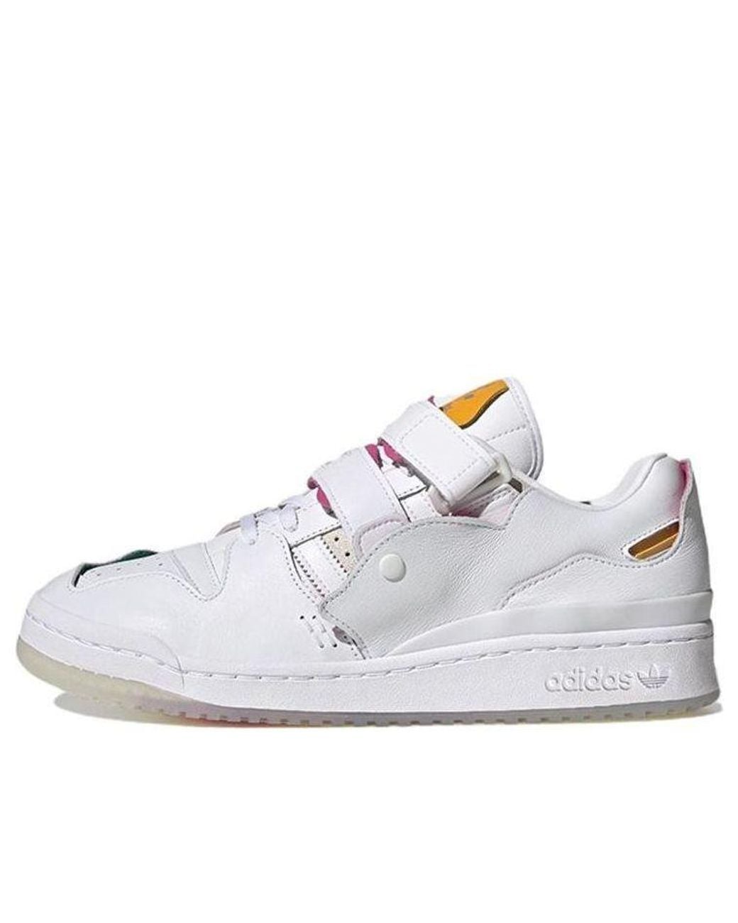 Adidas White Originals Forum 84 Low X Fisn for men