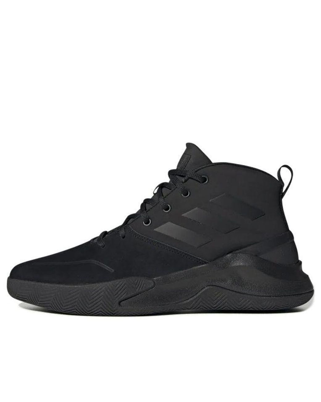 Adidas Black Ownthegame 'Triple' for men