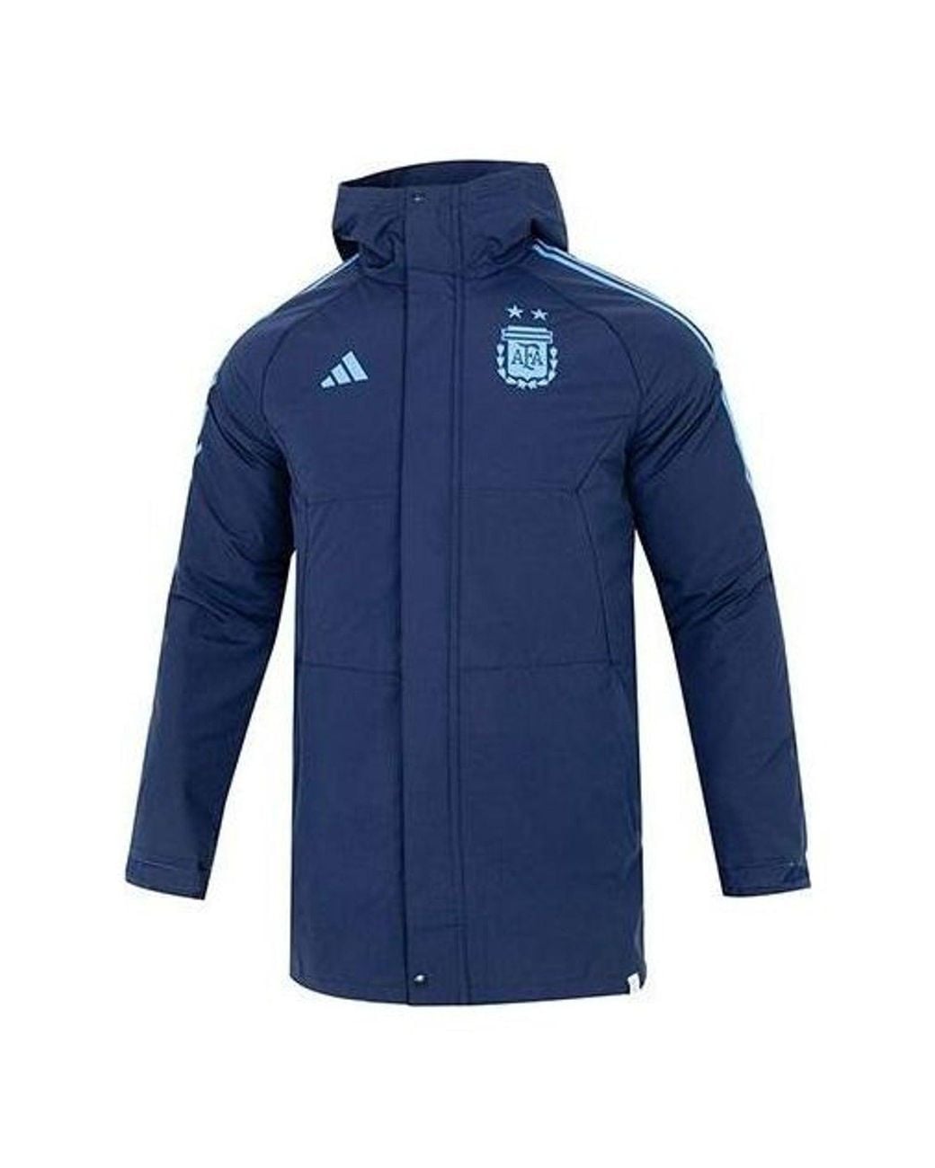 Adidas Blue Argentina Condivo 22 Parka Jacket for men