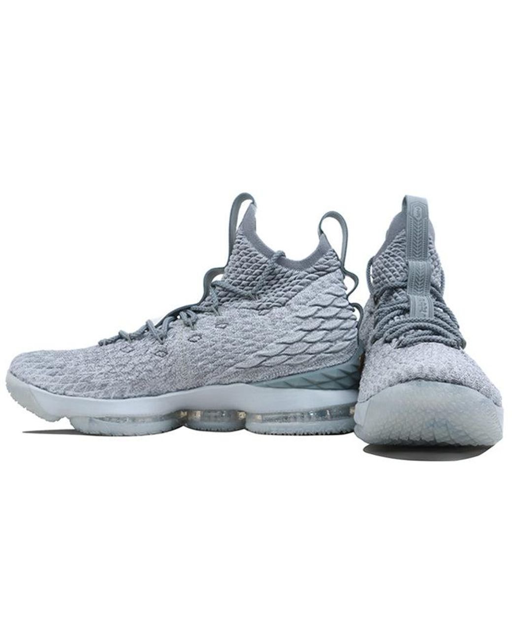 lebron 15 grey and green