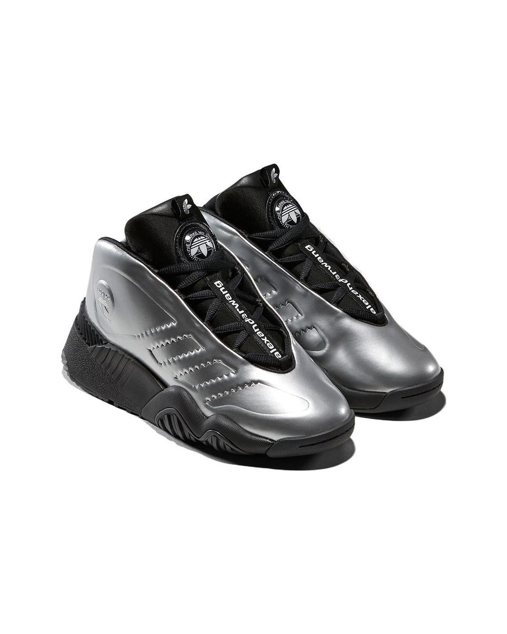 Adidas Black Alexander Wang X Futureshell 'Platinum Metallic' for men