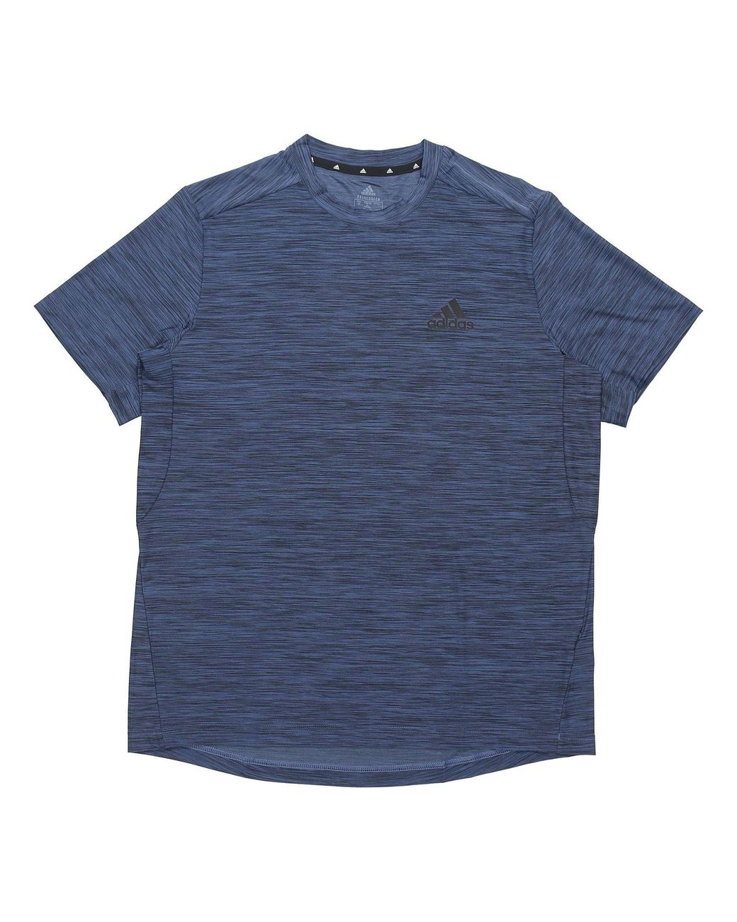 Adidas Blue M Ht El Tee Casual Sports Breathable Quick Dry Short Sleeve for men