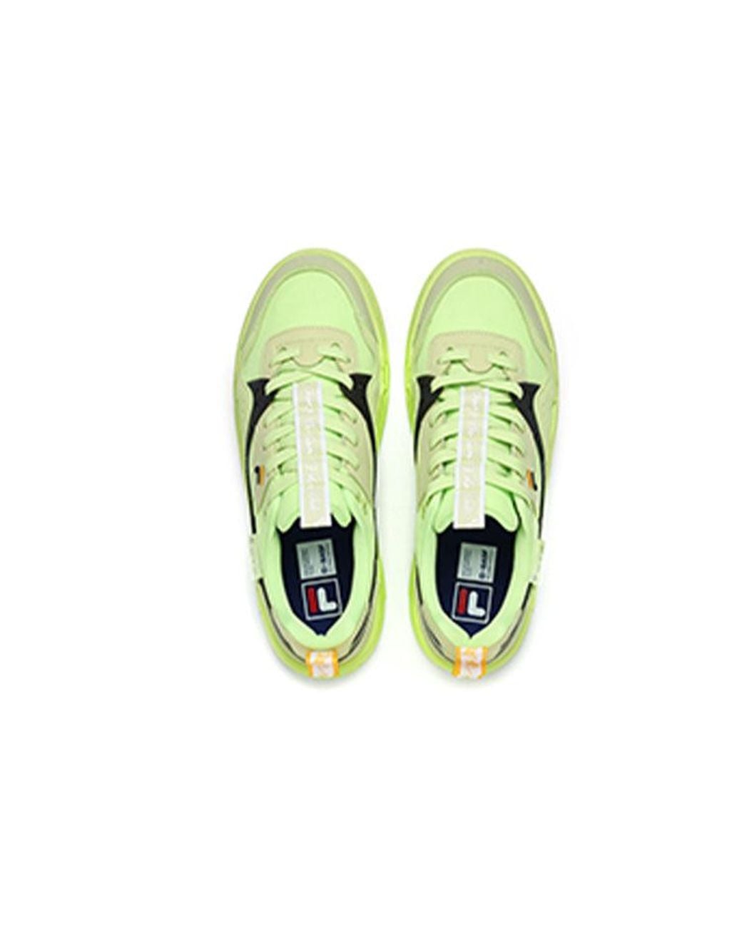 Fila Green Bank Skate Shoes 'Solar' for men