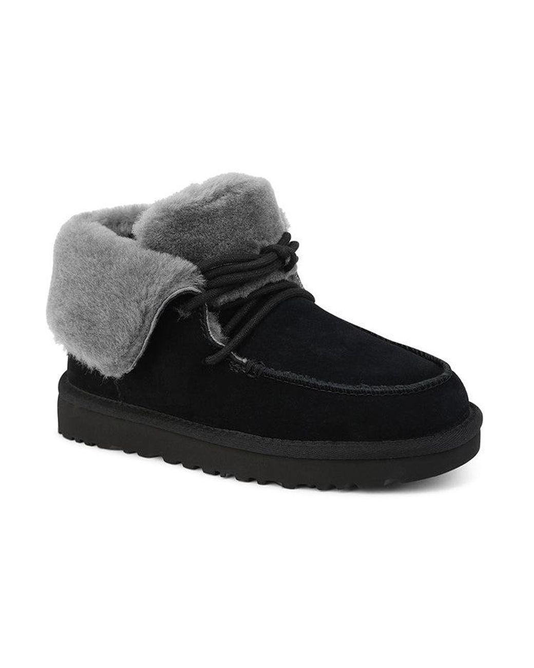 Ugg Black (Wmns) Diara Lacing Fleece Lined
