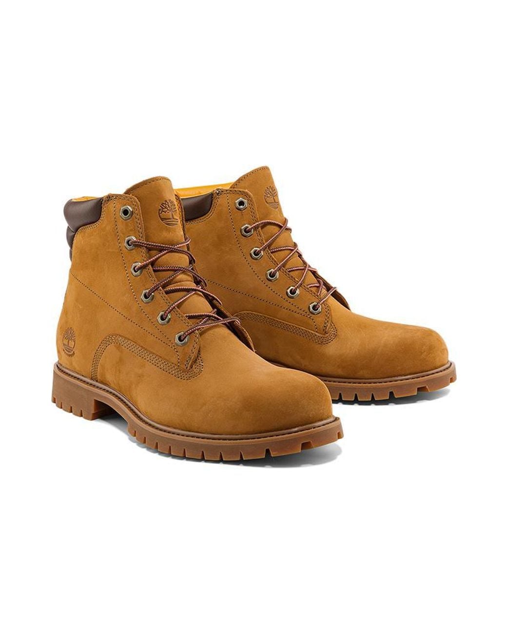 Timberland Brown Waterville 6 Inch Waterproof Boots 'Wheat' for men