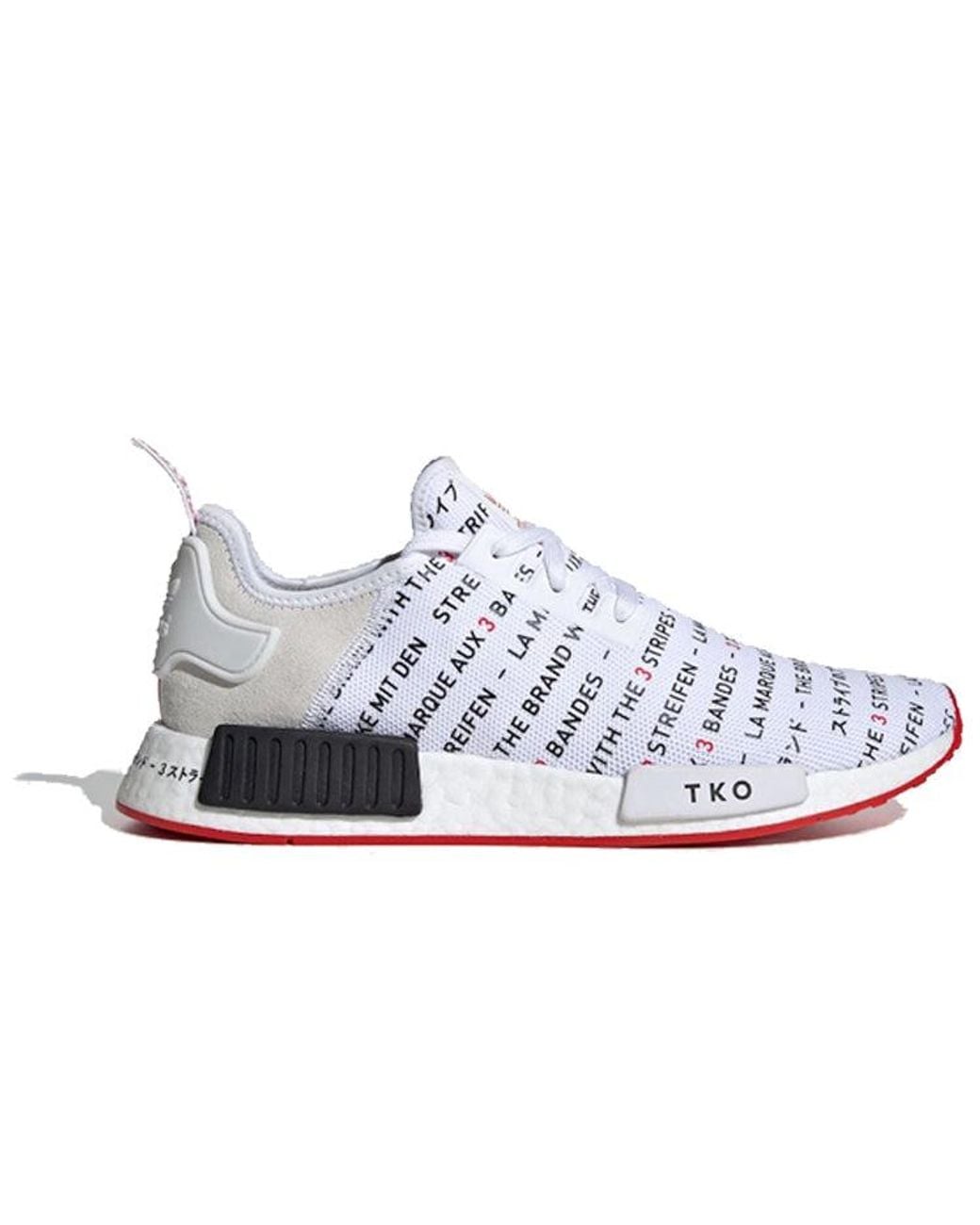Adidas White Nmd_R1 'Tko' for men