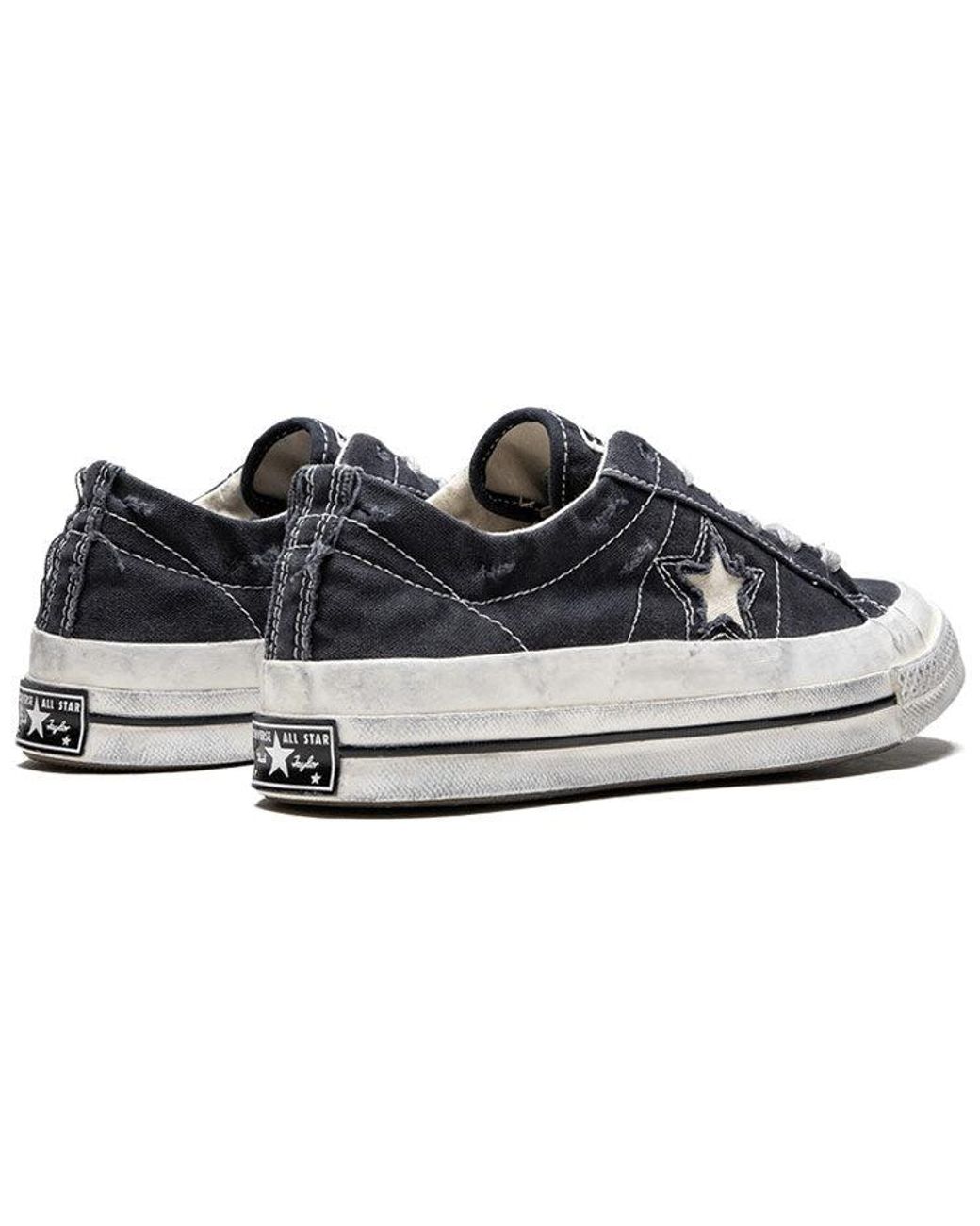 Converse Blue (Wmns) One Star Ox Faith Connexion Dirty Shoes 565536C