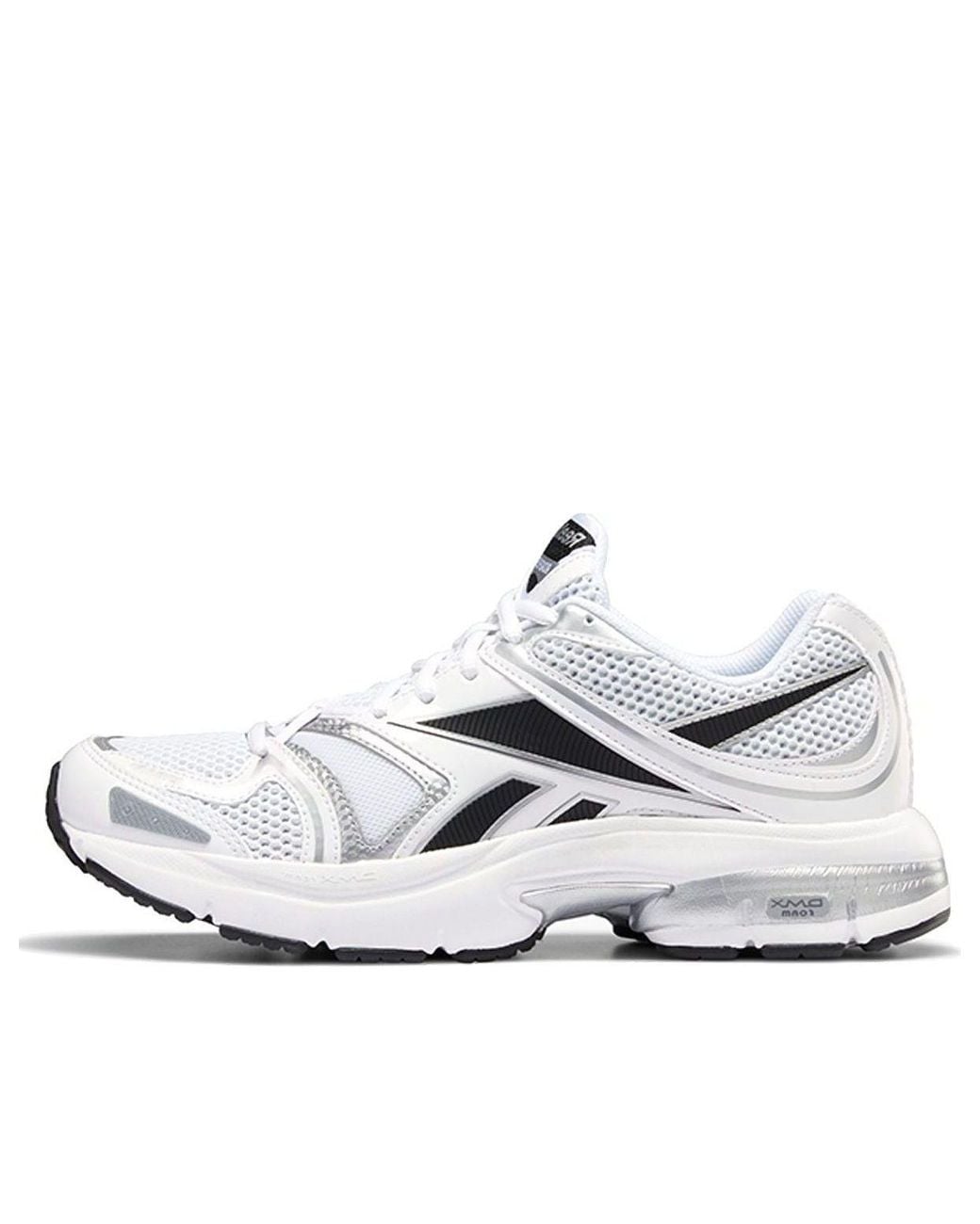 Reebok White Premier Road Plus 6 Metallic'