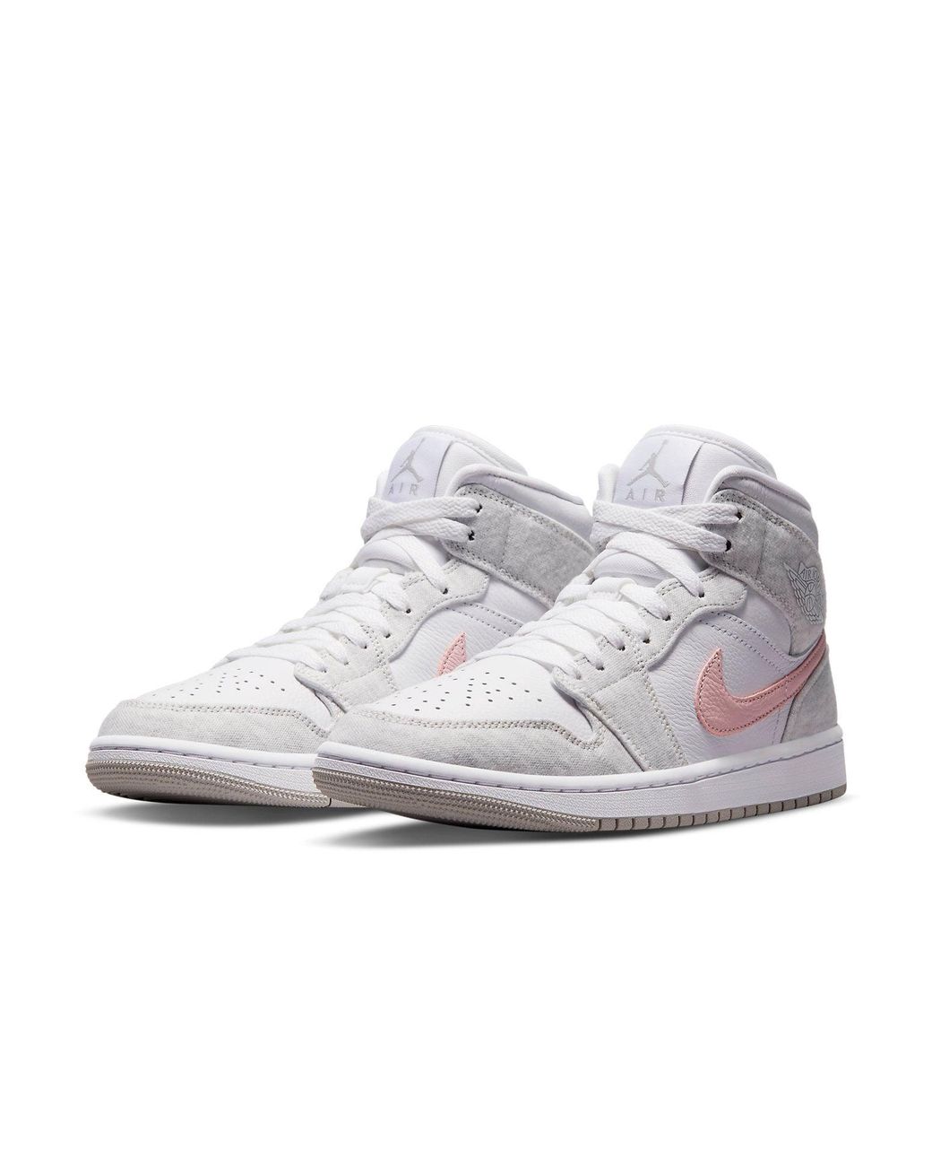 Nike Gray (Wmns) 1 Mid Se 'Light Iron Ore'
