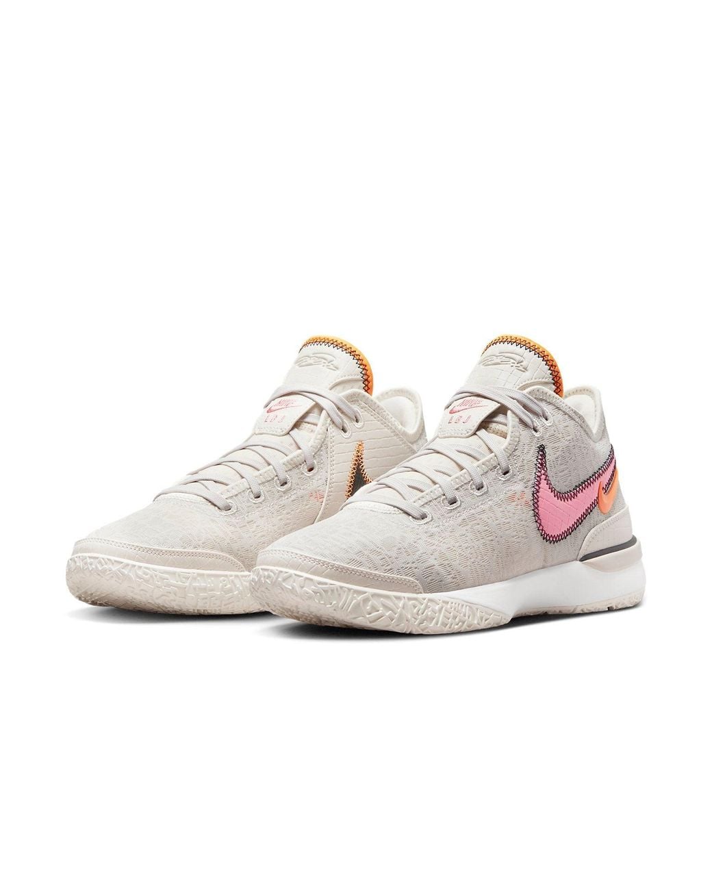 Nike Pink Zoom Lebron Nxxt Gen 'Light Orewood' for men