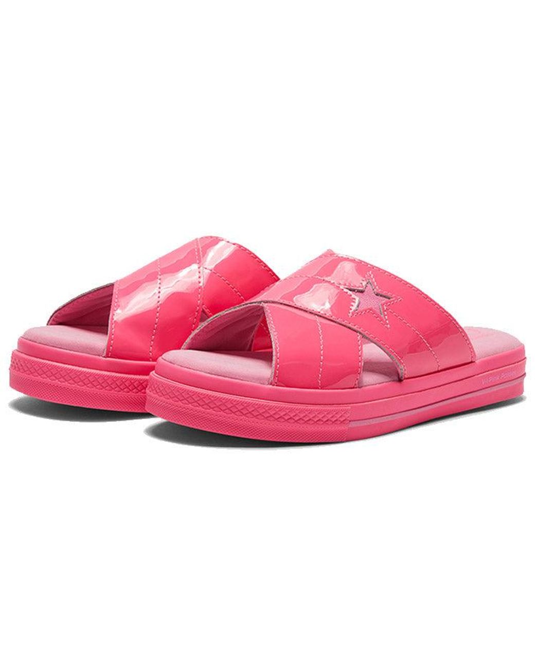 Converse Pink (Wmns) Opi One Star Slide Retro Slippers