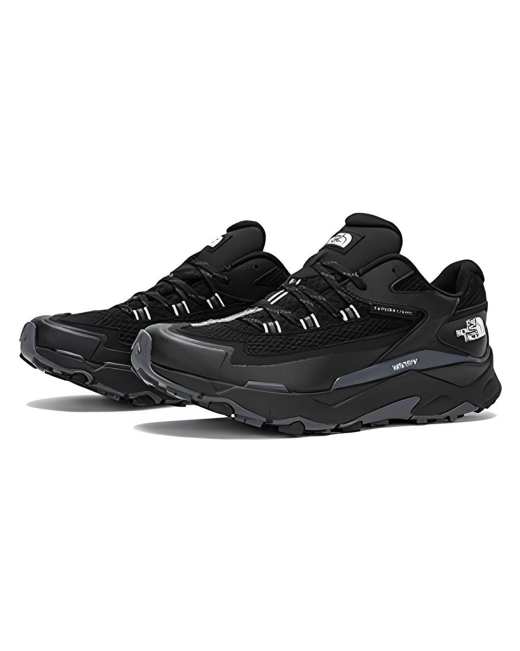 The North Face Black Vectiv Taraval Hiking Shoes 'Triple' for men