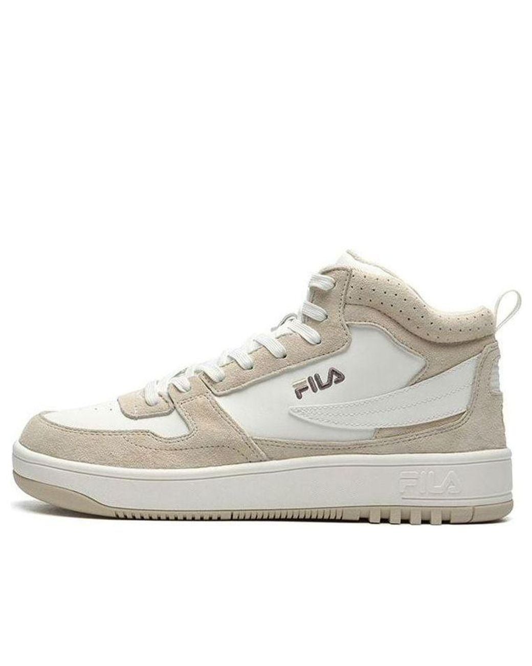 Fila White Ventuno Sneakers Cream' for men