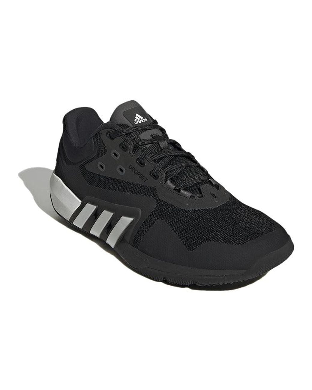 Adidas Black Dropset Trainer Shoes 'Core' for men