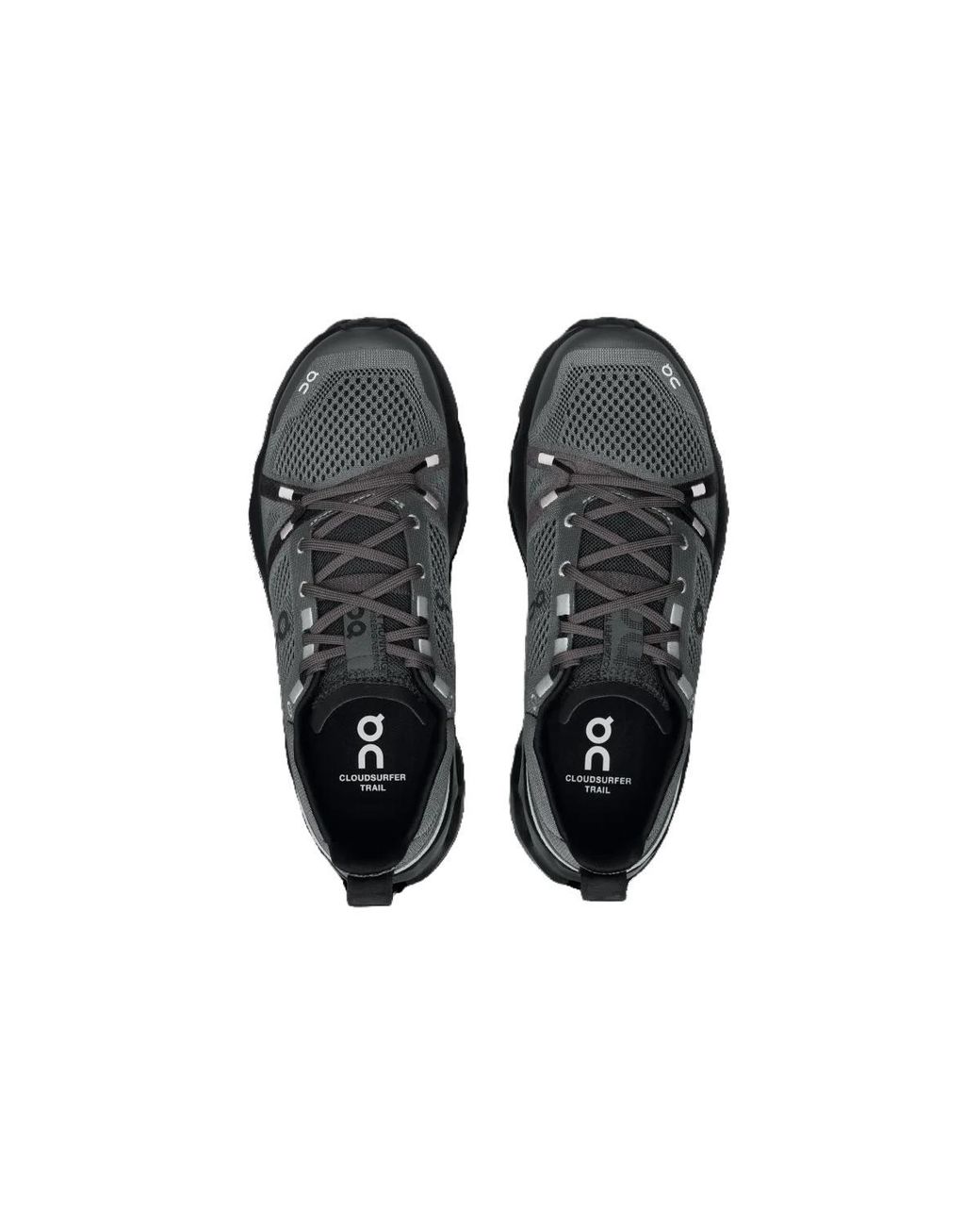 On Shoes Gray (Wmns) Cloudsurfer Trail 'Eclipse'