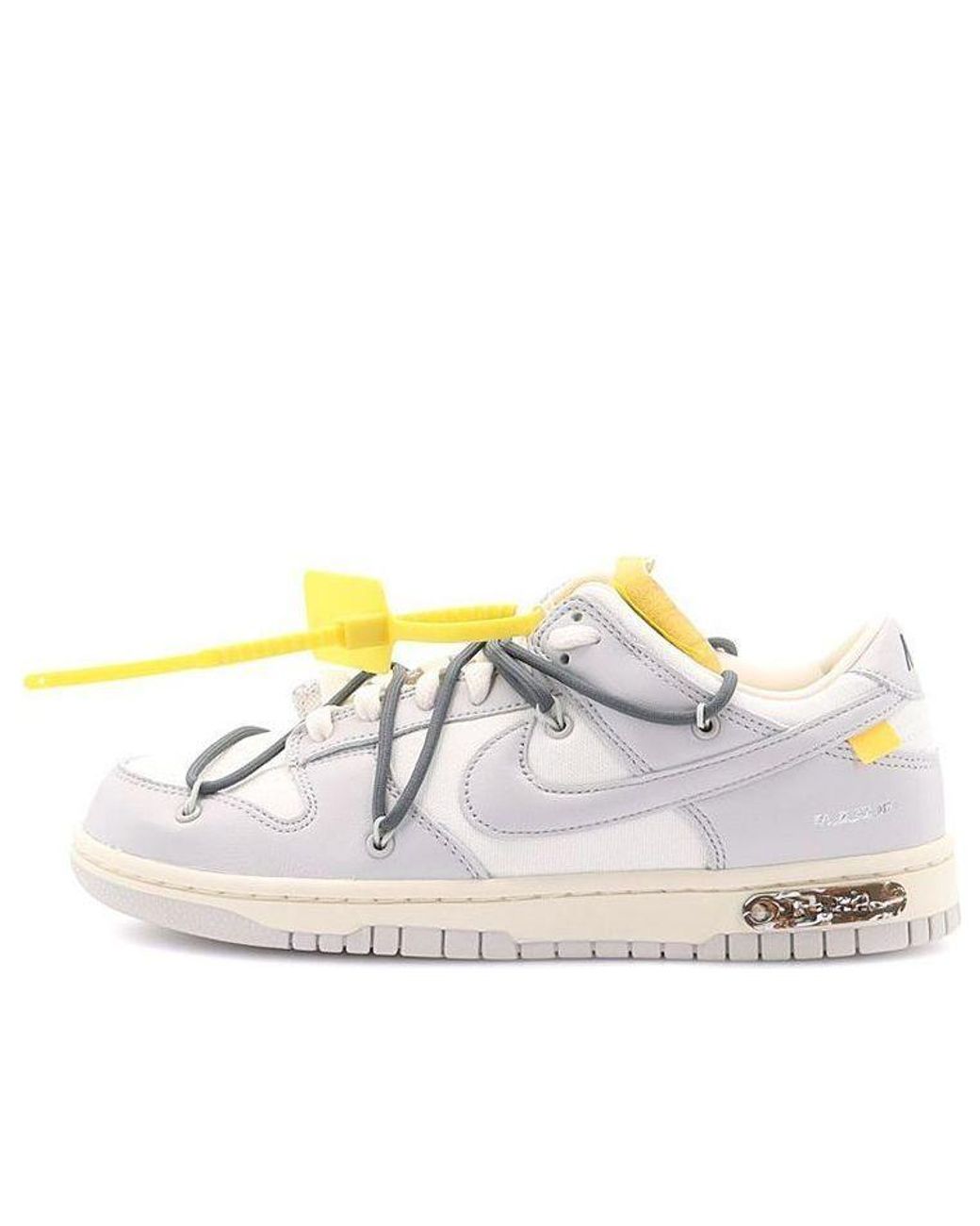 Nike White X Off- Dunk Low 'Lot 41 Of 50' for men