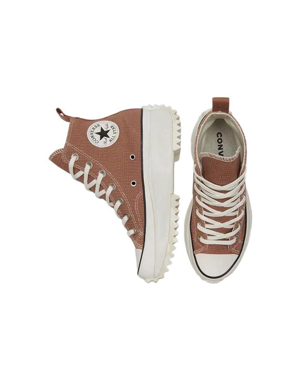 Converse Brown Run Star Hike 'Tonal Marble for men