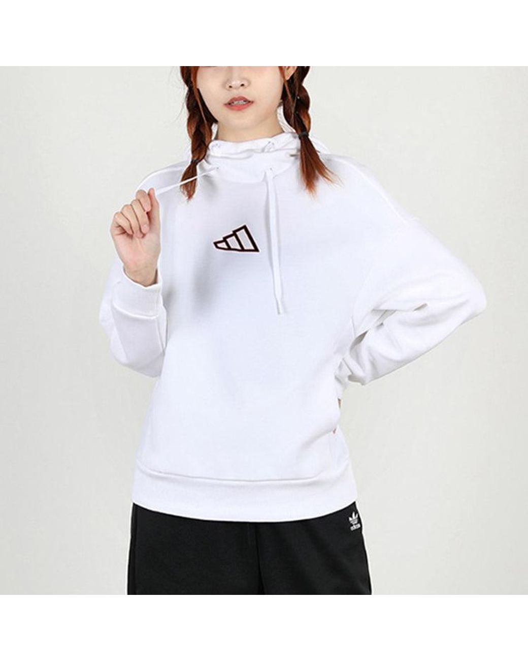 Adidas White (Wmns) Uurban Hood Swt