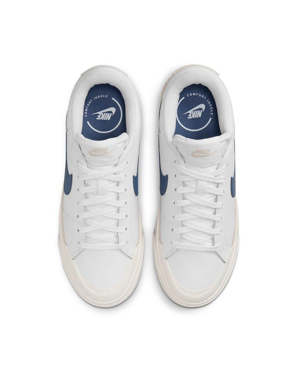 Nike White (Wmns) Court Legacy Diffused'