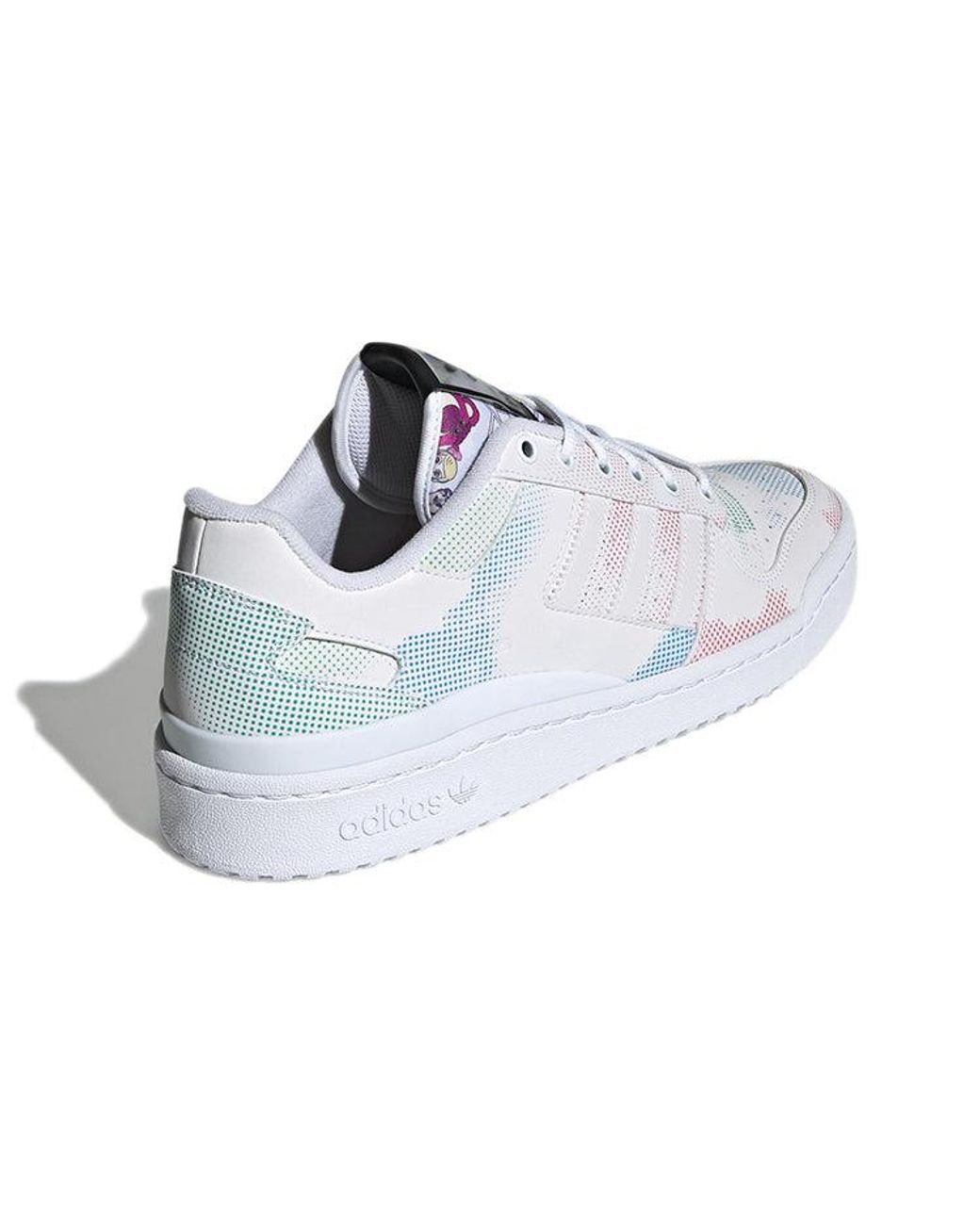 Adidas White Disney Pixar X Forum Low for men