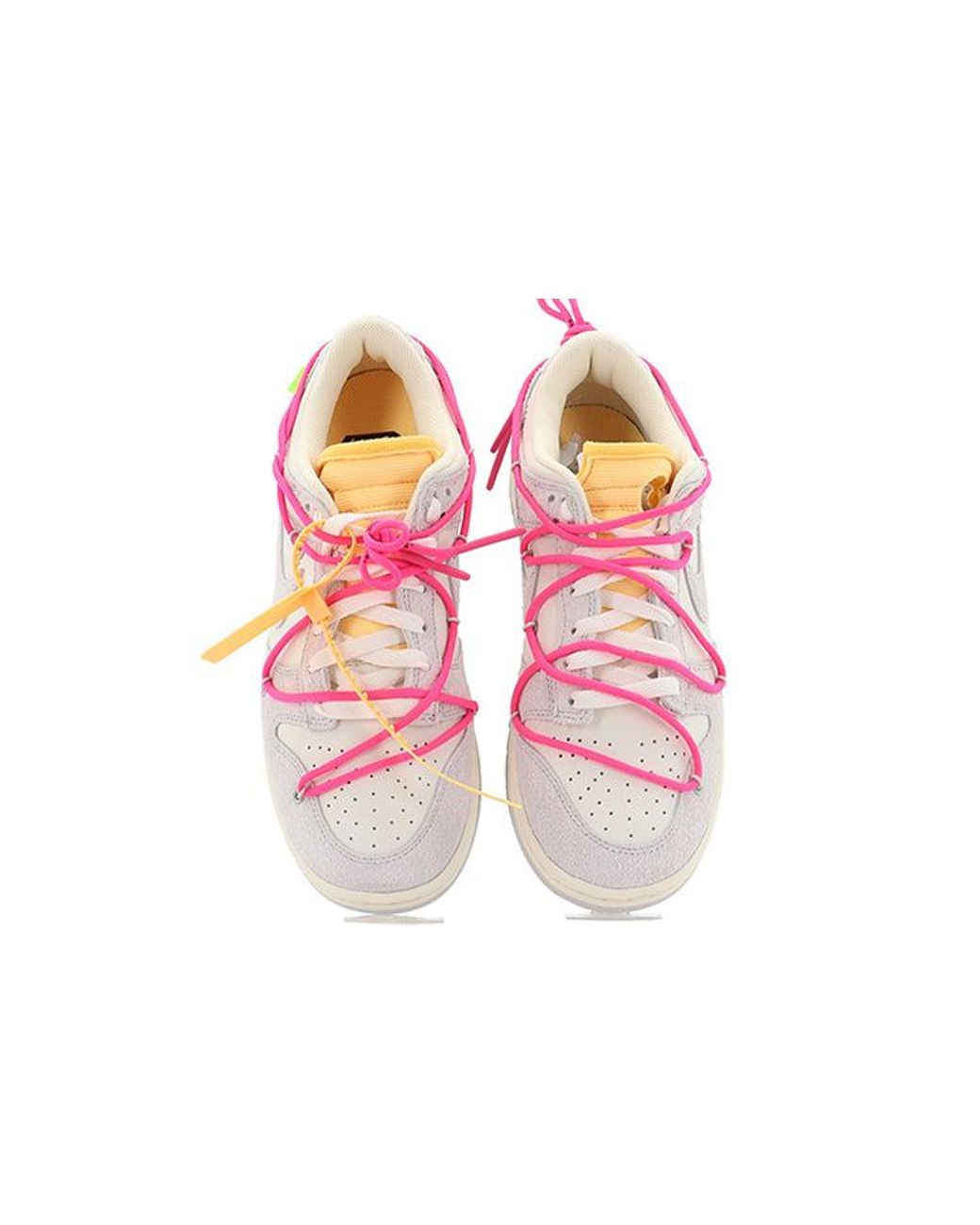 Nike Pink X Off- Dunk Low 'Lot 17 Of 50' for men