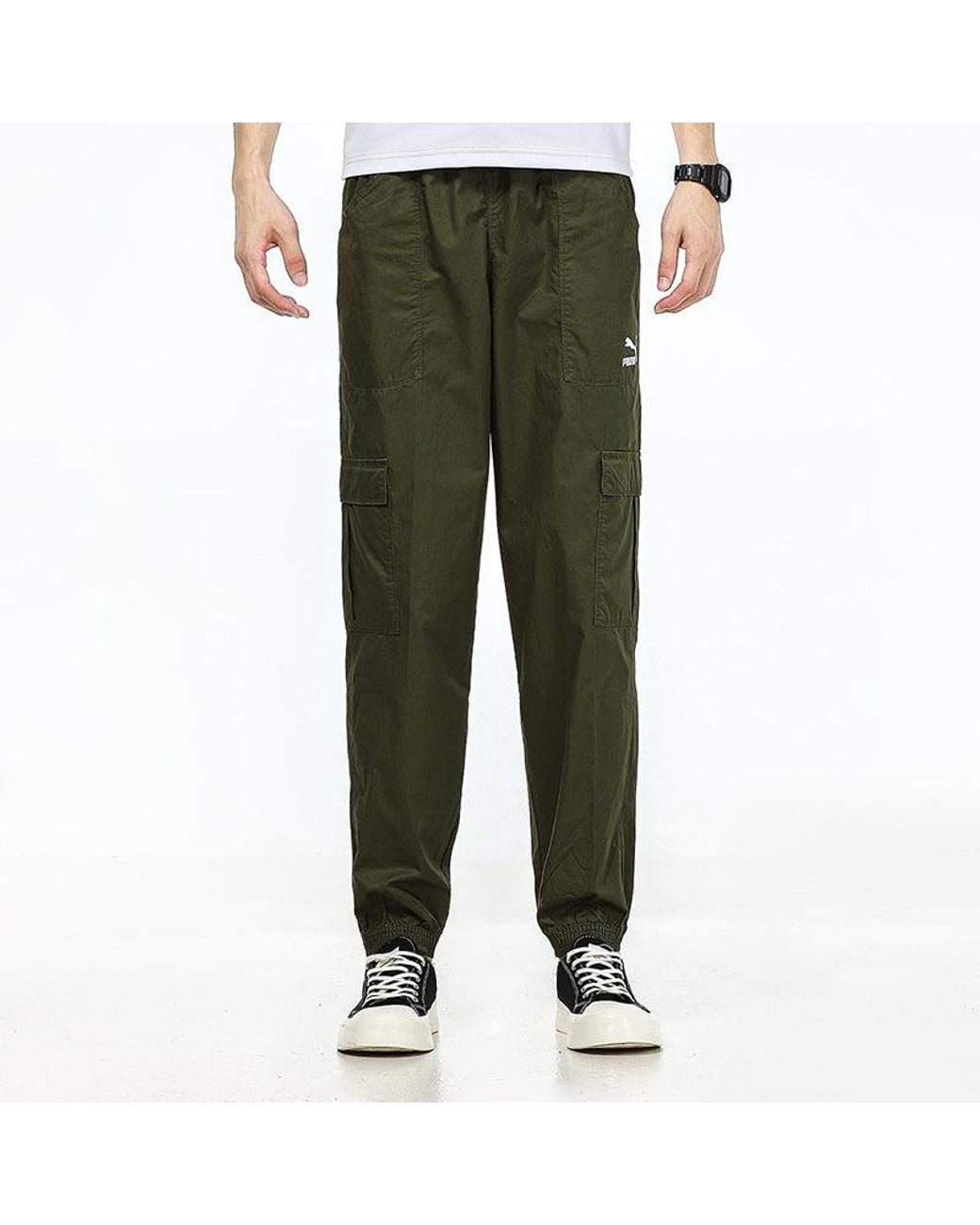 PUMA Green Classics Cuff Trousers for men