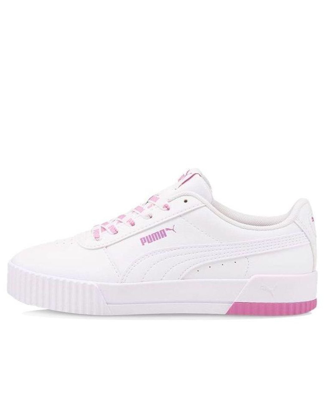 PUMA White (Wmns) Carina Logomania Kadin Sneakers
