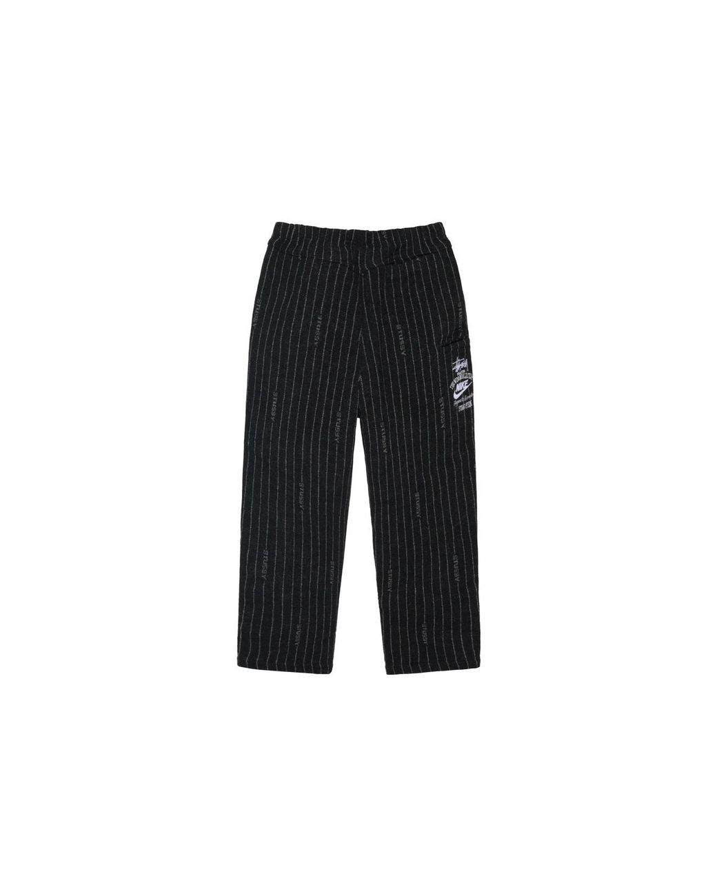 Nike Black X Stussy Joggers Asia Sizing for men