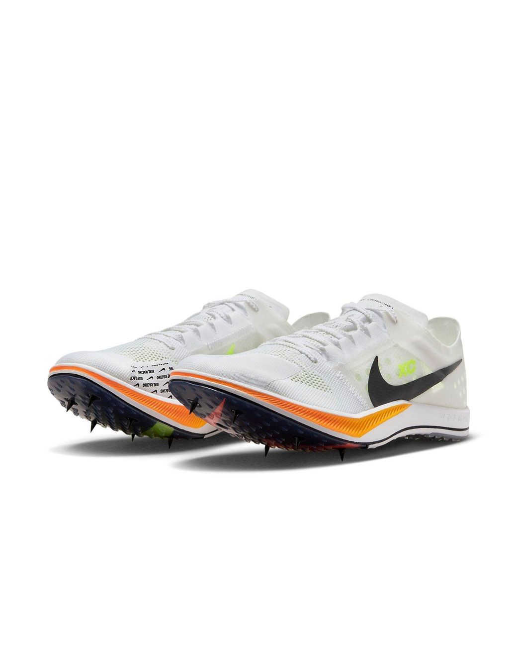 Nike White Zoomx Dragonfly Xc Cross-Country Spikes for men