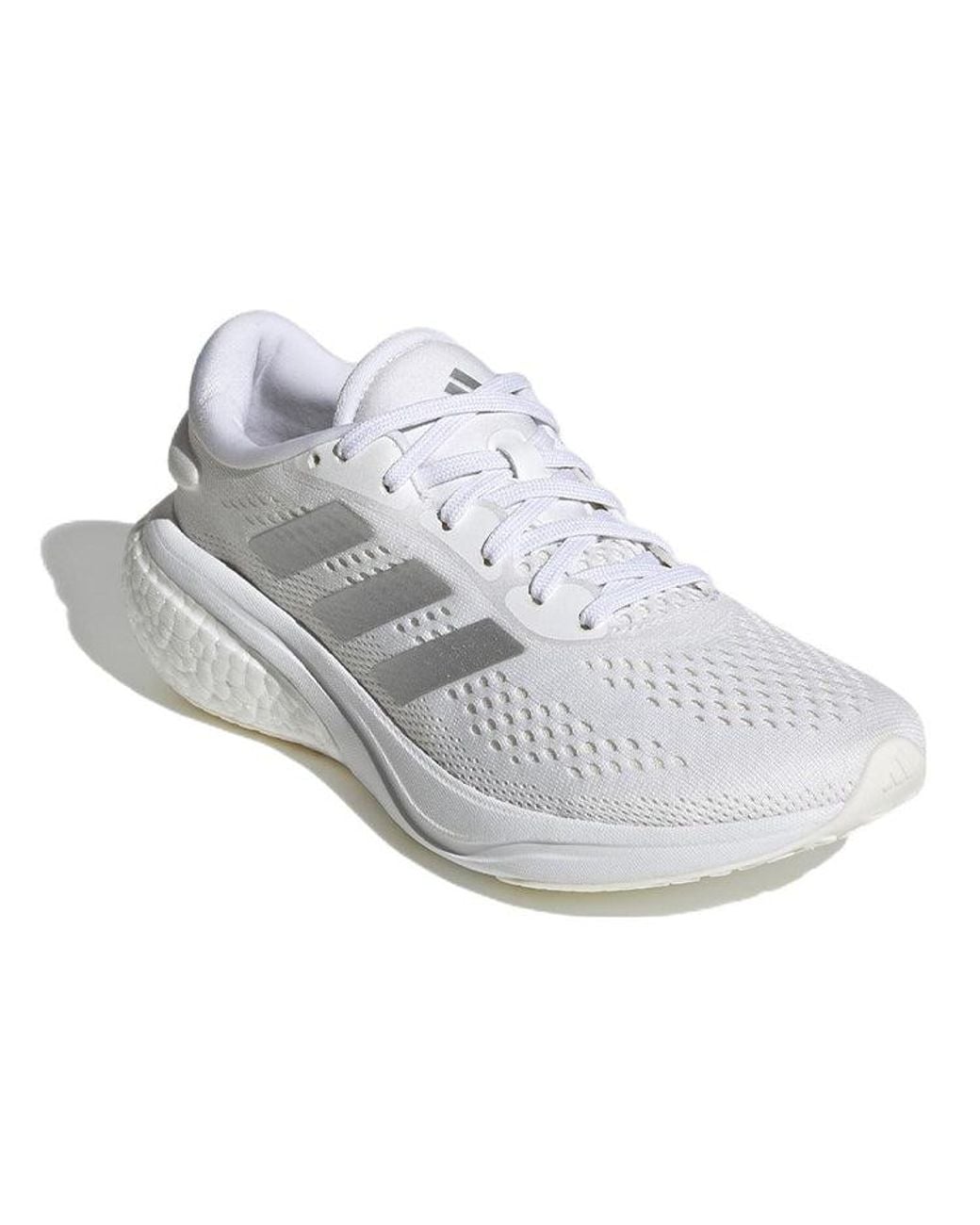 Adidas White (Wmns) Supernova 2 Metallic'