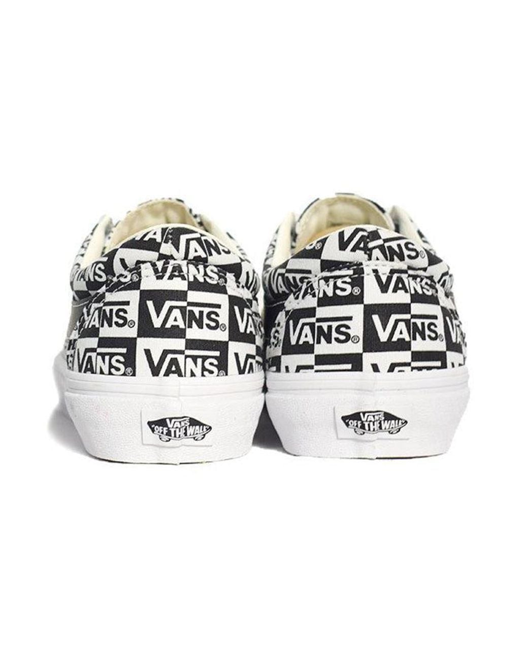 Vans White Bold Ni 'Logo Checkerboard' for men